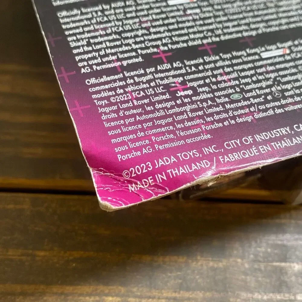 NEW 2023 Majorette x Jada Pink Slips Jaguar F-TYPE R